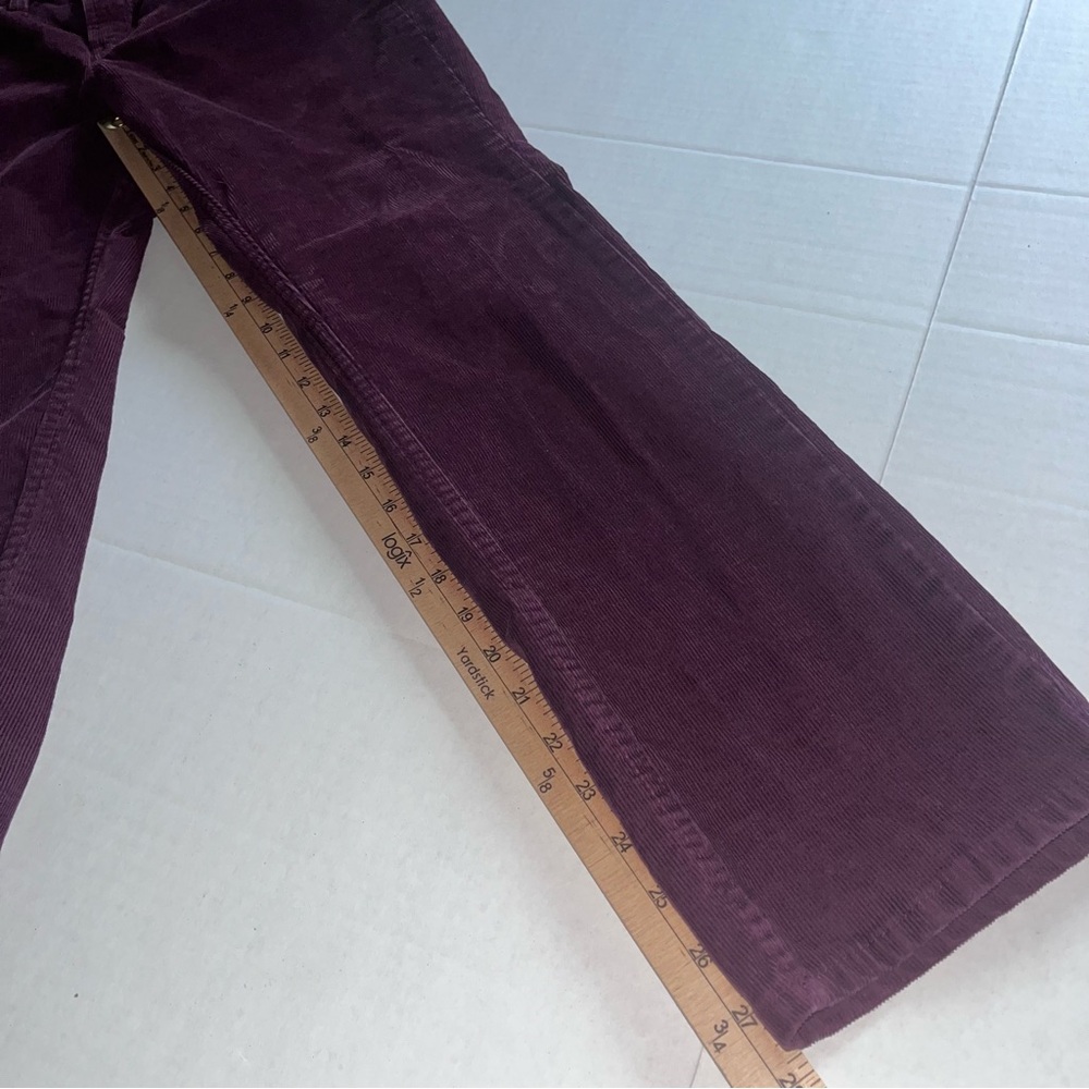 LL Bean Beanflex‎ Straight Leg Favorite Fit Corduroy Pants 6 Petite - Picture 7 of 12